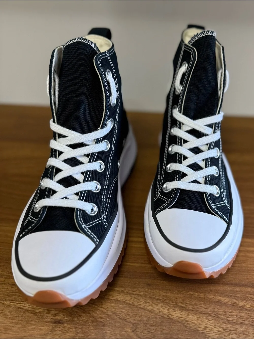 Converse Run Star Hike High Top Platform Sneakers Black Size 6.5 - Picture 7 of 13